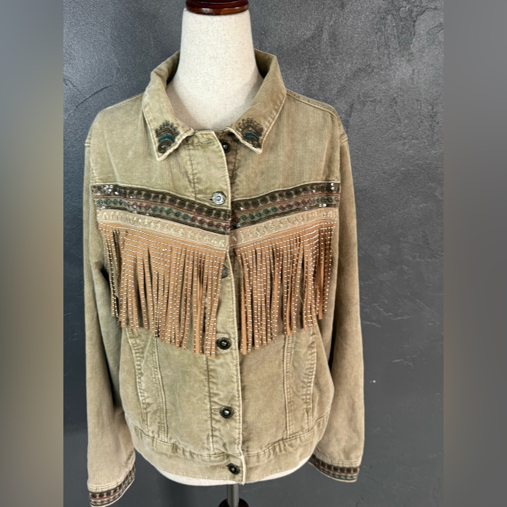 Euro desigual vintage embroidery boho jacket